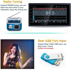9 "Android 9.0 Quad Core xe máy nghe nhạc cho Volvo <span class=keywords><strong>S60</strong></span> với 1 + 16GB GPS video đài phát thanh mirrorring BT - Product Image 5