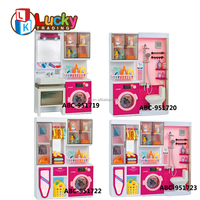 Jouets de maison de poupée Lucky Toys, collection de poupées, accessoires, salle de bain, jouet de toilette, mini maison, baignoire, micro paysage, mini maison de poupée