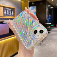 Pour iPhone 16 15 14 13 12 11Pro Max Coque de téléphone souple antichoc 3D Placage Galvanoplastie Housse de protection XR XS Max 7 8 Plus