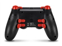 Control Inalámbrico Universal para PS4, PS3, PC y Android, Bluetooth 5.0 con Botones Turbo y Macro M1-M4, Joystick con Luz RGB