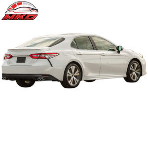 Diffuseur de pare-chocs arrière V3 noir mat en PP pour Toyota Camry 2018-2024, spoiler inférieur de haute qualité, kit carrosserie - Product Image 2