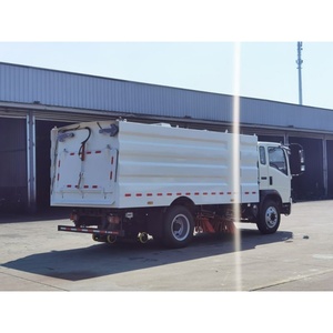 Camión Barato Howo 4X2 para Limpieza de Carreteras, Aspiradora de Polvo para Calles, Barredora de Carreteras - Product Image 4