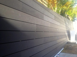 Valla impermeable para el hogar, fácil instalación DIY, compuesto de madera WPC, esgrima de jardín barata - Product Image 4