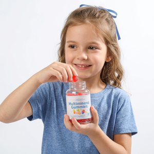 Gomitas Multivitamínicas y Minerales para Niños en Forma de Cubo, Juego Combinado en Botella, Certificado GMP, OEM, Venta al Por Mayor para Tiendas de Regalos - Product Image 5