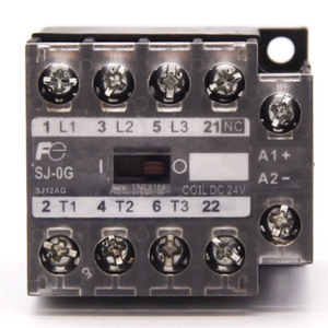 ฟูจิ อิเล็คทริค ฟาคอนแทคเตอร์ Sj-0g Sj12ag Dc 24V 48V 12V ติดตั้งบนรางดิน 15A กระแสไฟต่อเนื่อง ผลิตในประเทศญี่ปุ่น - Product Image 4