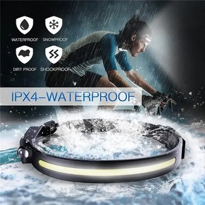 Linterna frontal LED recargable por USB con sensor XPE+COB, linterna frontal para trabajo, linterna frontal impermeable para pesca y Camping - Product Image 6