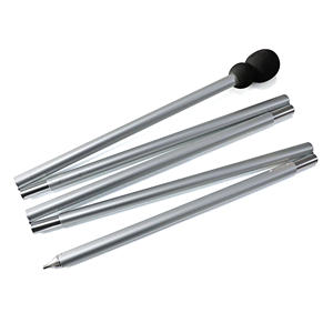 OEM kustom teleskopik luar ruangan aluminium dapat disesuaikan 6063 <span class=keywords><strong>6065</strong></span> tiang terpal Kemah tiang tenda penampungan matahari - Product Image 5