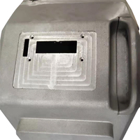 Moulage sur mesure Rongde, moulage par injection sous pression, usinage CNC, revêtement en poudre, alliage de zinc et d'aluminium, boîtier de pompe, pièces moulées par injection sous pression