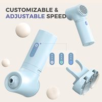 Machine à bulles de bain automatique Source d'alimentation USB domestique Gel moussant en plastique Explosions mécaniques