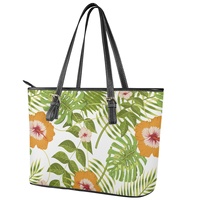 Sac à main promotionnel pour femmes, motifs tribaux polynésiens Elei, sacs fourre-tout sur mesure pour femmes, vente en gros, grands sacs fourre-tout avec fermeture éclair