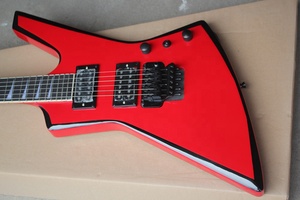 Flyoung Musical <b>Instrument</b> 6 <b>Strings</b> Red Guitar - Product Image 2