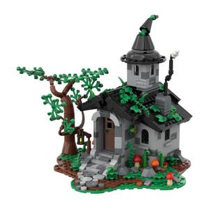 Funbuild Fantasy Era Haunted House-Juego de bloques de construcción de Halloween, casa de bruja, <span class=keywords><strong>Castillo</strong></span> Mágico, bosque - Product Image 1