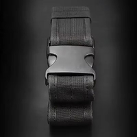 Ceinture tactique multifonctionnelle BA-02 DG pour homme adulte avec sangle en polyester réglable jusqu'à 126 cm, idéale pour la chasse