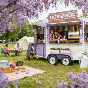 Fully Equipped Electric Fiberglass ZOWN Brand Multifunctional Mobile Food Trailer 2-Year Warranty Customized <b>Rust</b> Resistant Food - Product Image 1