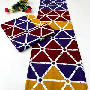 Tela de Algodón Crepé con Estampado Africano Personalizado, Resistente a Desgarros, Ligera, Textil Ankara, Fabricante OEM ODM, Exportación Hitjem - Product Image 1