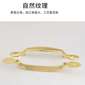 Zinc Alloy Modern Exposed Handle for Wardrobes Cabinets <b>Drawers</b>-No Drilling Required Easy Installation - Product Image 3