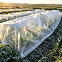 Couverture de protection contre le gel respirante en tissu non tissé pour serre, pépinière, légumes et plantes de jardin