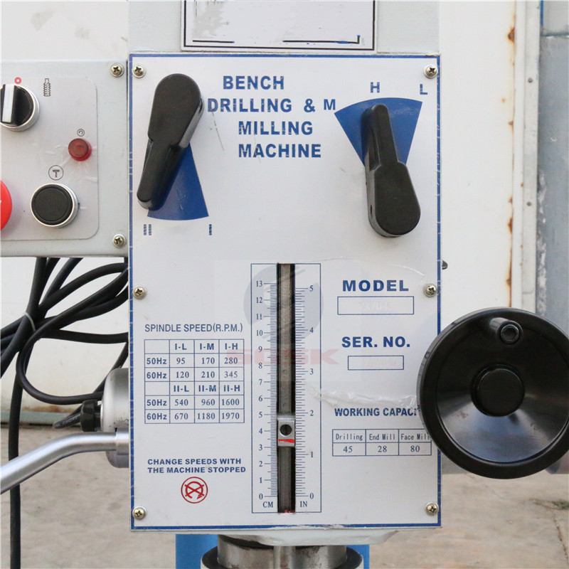 Bench Milling Drilling Machine ZX7045 - Precision and Durability