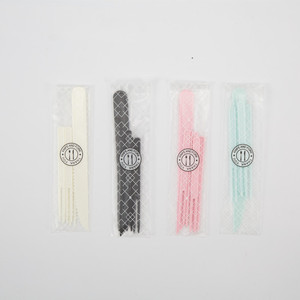 Disposable Plastic Knife And Fork Set Pink For Camping And Outdoor Use 1 Knife 4 Forks Individually Packaged - Product Image 1