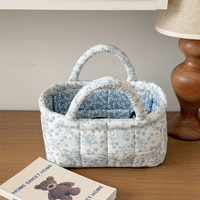 Nouveau style Panier de rangement multifonctionnel pour fleurs de pivoine, organisateur de cosmétiques de bureau, panier de tri pour articles divers et collations
