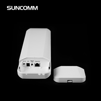 Venta caliente SUNCOMM Red exterior de largo alcance Plug and Play POE Fuente de alimentación Punto DE ACCESO Punto a punto Puente inalámbrico