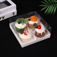 Boîte de rangement pour pique-nique et desserts avec couvercle transparent, 4/6/9 compartiments