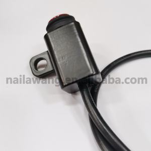 Commutateur de commande de montage de rétroviseur universel durable 12V avec indicateur LED pour moto ATV UTV autres motos - Product Image 5