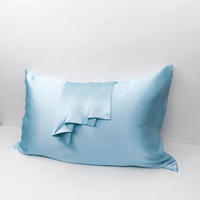 Taie d'oreiller 100% soie de mûrier pure, certifiée Oeko-Tex