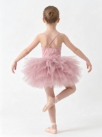 Costumes de danse rose vif et blanc pour garçon sans manches en usine