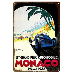 Decoración navegación estaño signo Vintage náutico sueño arte para playa casa playa pared decoración Motor ciclo - Product Image 2