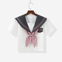 2025 uniforme escolar para niñas, clase japonesa, uniformes escolares de marinero, ropa para estudiantes, trajes de marinero COS