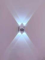 Nouvelle lampe murale LED mini à détection de mouvement, rechargeable par USB, fixation magnétique sans perçage, ambiance chambre, salon, chevet, nuit