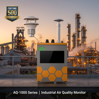 Moniteur de gaz multiparamètres de qualité industrielle avec détection PM2.5, TVOC et PM10 |   Sonde de qualité de l'air à distance IP65 OLDAQ-1000 par ENSENMAX