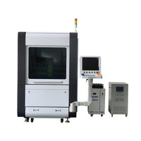 Mini machine de découpe laser à fibre CNC 6060, machine de découpe laser de précision pour acier inoxydable, alliage d'aluminium