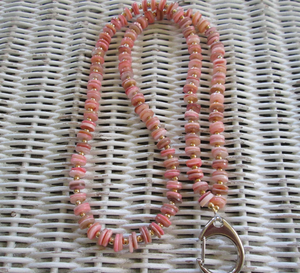 Cordón Personalizado Ecológico con Cuentas para Mujer con Gancho Metálico - Correa Exquisita y Versátil de Alta Gama para Bodas y Eventos - Product Image 1