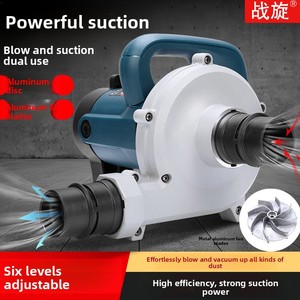 Nuovo Aspiratore Industriale ad Alta Potenza per Macchine Scanalatrici, Piallatrici per Legno e Levigatrici per Pareti, <span class=keywords><strong>con</strong></span> Filtro per Polveri e Funzione Plug-In - Product Image 5