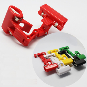 Porte-étiquettes de prix en plastique rouge et jaune pour étagères POP, pince de fixation pour présentoirs de magasin de détail - Product Image 6
