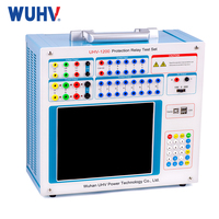 Probador de Protección de Relés de Seis Fases Multifuncional con Microcomputadora UHV-1201