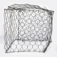 Rouleau de treillis gabion tissé en gros - Treillis hexagonal galvanisé pour mur en cage de pierre