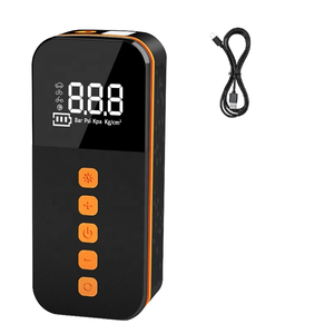 휴대용 지능형 자동차 에어펌프 3000mAh ABS 다기능 무선 전동 타이어 공기주입기 디지털 디스플레이 조명 150psi 에어 - Product Image 1