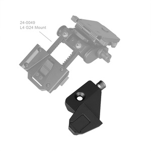 Soporte de puente de aluminio CNC con diseño de cola de milano, anodizado en negro, para óptica de observación en exteriores con poca luz - Product Image 2