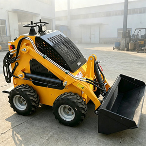 Compact Skid Steer Heavy Duty <b>Wheel</b> Mini EPA CE 5 Engine for Professional Construction <b>Small</b> Track Skid Steer - Product Image 1
