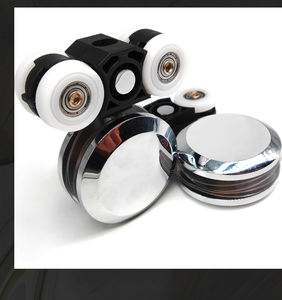 Vente directe en gros – Rouleau coulissant moderne en aluminium de <span class=keywords><strong>60</strong></span> kg pour portes de douche coulissantes en verre d'hôtel - Product Image 3