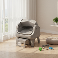 Litière automatique pour chat Safe Pet Supplies Autoscooper 12 Lite, mains libres, grande capacité, nettoyage automatique, anti-odeurs, facile à nettoyer