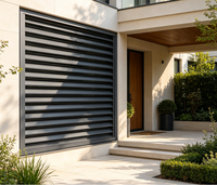 OEM ODM Lamelles en aluminium de type Z de haute qualité pour l'extérieur des bâtiments, ventilation, pare-soleil, isolation thermique, lamelles décoratives