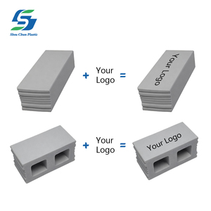 بيع بالجملة مخصص خفيف الوزن الطوب الإجهاد الكرة بو رغوة جوفاء تصميم كتلة لعبة تخفيف القلق شعار مطبوع هدية ترويجية - Product Image 4