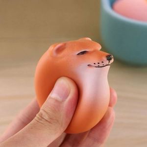 Juguete Antiestrés de Huevo de Perro Personalizable con Diseño Divertido de Shiba Inu, Ideal para Niños y Niñas, Uso en Oficina, Venta al por Mayor - Product Image 1