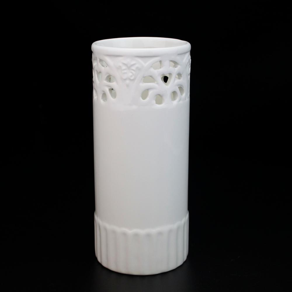 Fabsub, Новое поступление, изготовленная на заказ, пустые, с вырезами, сублимационная керамическая ваза для цветов для украшения дома, сублимационная ваза