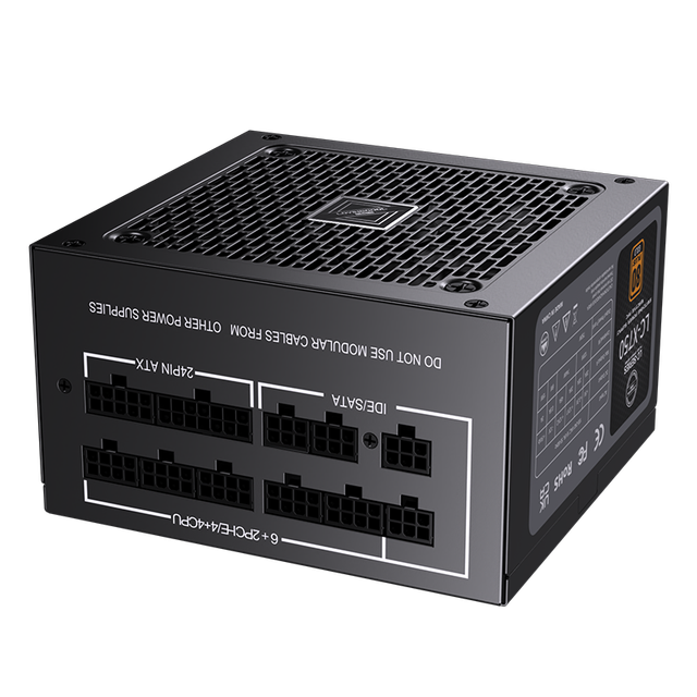 LOVINGCOOL PC Desktop Computer 750W 850W 1000W Power Supply 80plus PSU PFC Silent Fan 24pin 12V Gaming ATX PC Power Supply