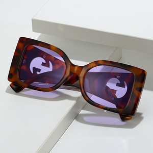 European American Trendy Cross-Border Sunglasses for Men Women Green Frame UV400 <b>Optical</b> Lenses <b>Thin</b> Retro Face Outdoor Glasses - Product Image 1